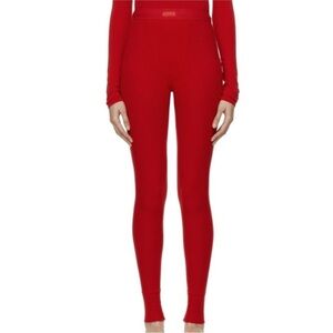 SKIMS Ribbed Leggings Boxer Brief Style